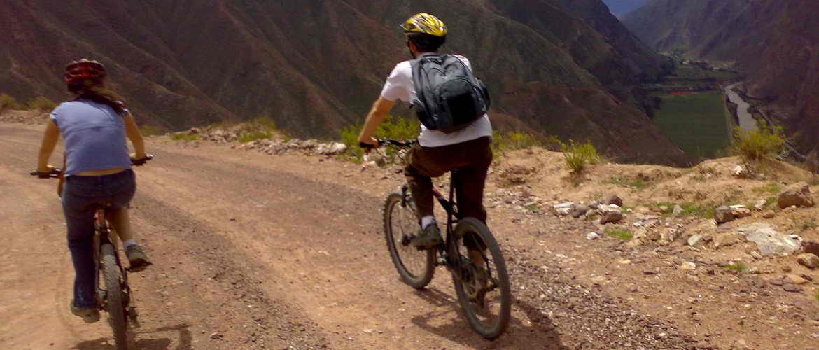 Ful Day Private Tour with Mountain Bike in Zurite, Huaypo lake, Maras and Moray 