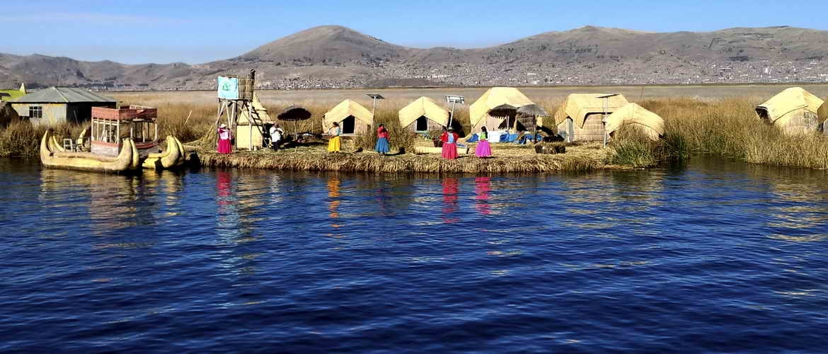 Titica Lake private full day tour visiting Taquile and Uros Island in Puno